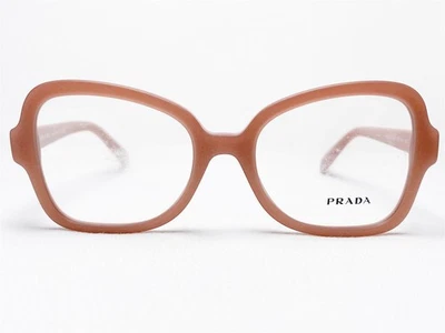NUEVO Monturas de gafas para mujer Prada VPR25S UFF-1O1 rosa mate mariposa 51/19~135 Foto 1 de 4