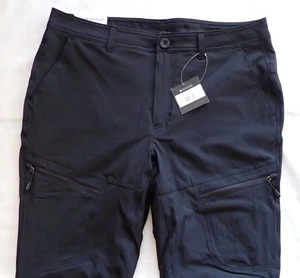 NEW EDDIE BAUER PANTS ADULT SIZE 10 BLACK FLEECE LINED WINTER WOMENS - Picture 1 of 5