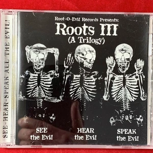 Root-O-Evil Records Presents "Roots III (A Trilogy)” CD ROE-008 1988 HEAVY METAL - Picture 1 of 2