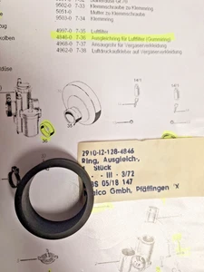 Maico M 250 B Gummi/Dichtung für Luftfilter - 4864 NOS - Bild 1 von 1