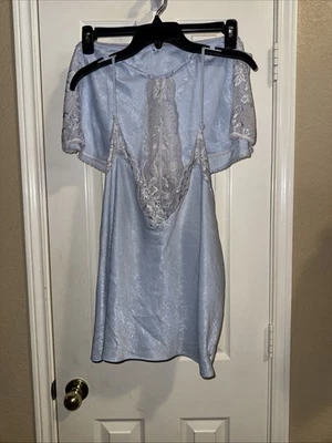 In Bloom By Jonquil Satin & Lace Shorty Pajama Set Size 1XL Sexy Classic Danity - Image 1 of 4