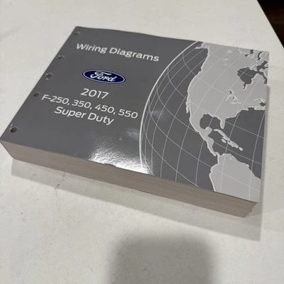 2017 Ford F-250 F-350 F-450 F-550 Factory Electrical Wiring Diagrams Manual  - Image 1 of 4