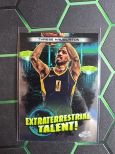 2023-24 Topps Cosmic Chrome - Extraterrestrial Talent Tyrese Haliburton #ET-9 - Picture 1 of 2