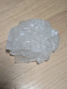 Großer Bergsalzkristall 1,38 Pfund Halit 4,5 Zoll x 4 Zoll x 2,75 Zoll - Bild 1 von 12