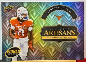 Johntay Cook II 2025 Upper Deck World of Sports Athletic Artisans #AA-JC - Picture 1 of 3