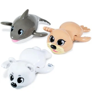 ® Wind Up Swimming Baby & Bath Toys, Arctic 3 Pack | Wind Arms & Watch Them S... - Picture 1 of 9