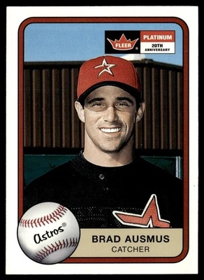 2001 Fleer Platinum Brad Ausmus Houston Astros #45 - Image 1 of 2