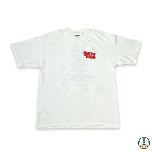 Vintage Y2K The Guess Who Band T-Shirt Herren XL weiß Tour Classic Rock Tee - Bild 1 von 6