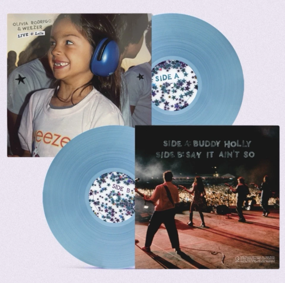 Olivia Rodrigo x Weezer Live Singles Day Exclusivo 7" Vinilo/5000 PREVENTA Foto 1 de 1