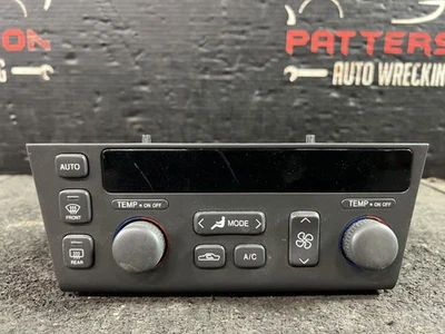 00-04 CADILLAC SEVILLE HEAT AC TEMPERATURE CLIMATE CONTROL PANEL SWITCH 9383026 - Image 1 of 4