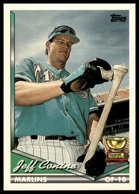 1994 Topps #466 Jeff Conine - Image 1 of 2