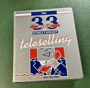 STREETSMART TELESELLING: THE 33 SECRETS By Jeff Slutsky & Marc Slutsky Audio - Picture 1 of 5