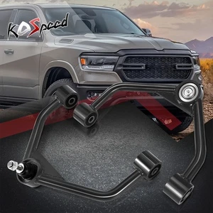 J2 Black 2-4" Leveling Lifted Tubular Front Upper Control Arm for 19-24 Ram 1500 - Picture 1 of 6