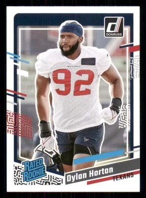 2023 Donruss #340 Dylan Horton RR RC - Image 1 of 2