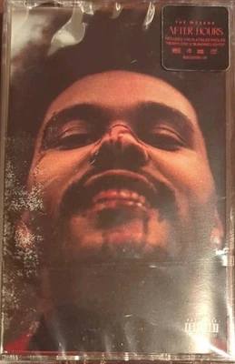 THE WEEKND: AFTER HOURS URBAN OUTFITTERS TRANSLUCENT RED (1/2,000) CASSETTE TAPE - Image 1 of 4