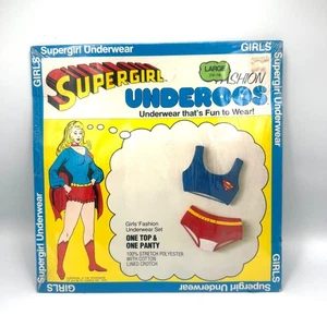 Wonder Woman Underoos Girls Size Large 12-14 DC Comics Vintage 1978 Sealed - Picture 1 of 2