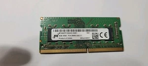 Micron 8GB DDR4 21300Mhz PC4-2666V Laptop SO-DIMM RAM Memory - Foto 1 di 1