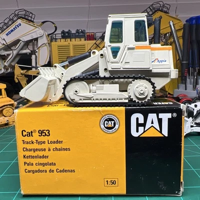 Caterpillar Cat 953 Track Loader - NZG 1:50 Scale Diecast  #223 Appia Edition - Image 1 of 4