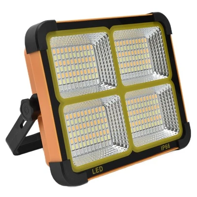 Solar Work Light 1000W Portable 336LED Work Light 12000MAH 5000LM Solar Flood Li - Image 1 of 4