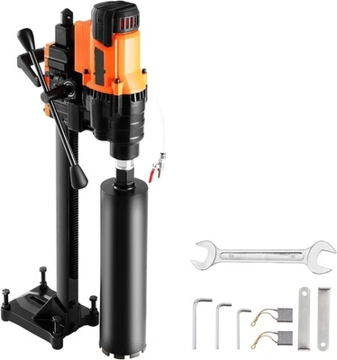 3200W Diamond Core Drill Rig 205MM Wet/Dry Concrete Drilling Machine with Stand - Image 1 of 4