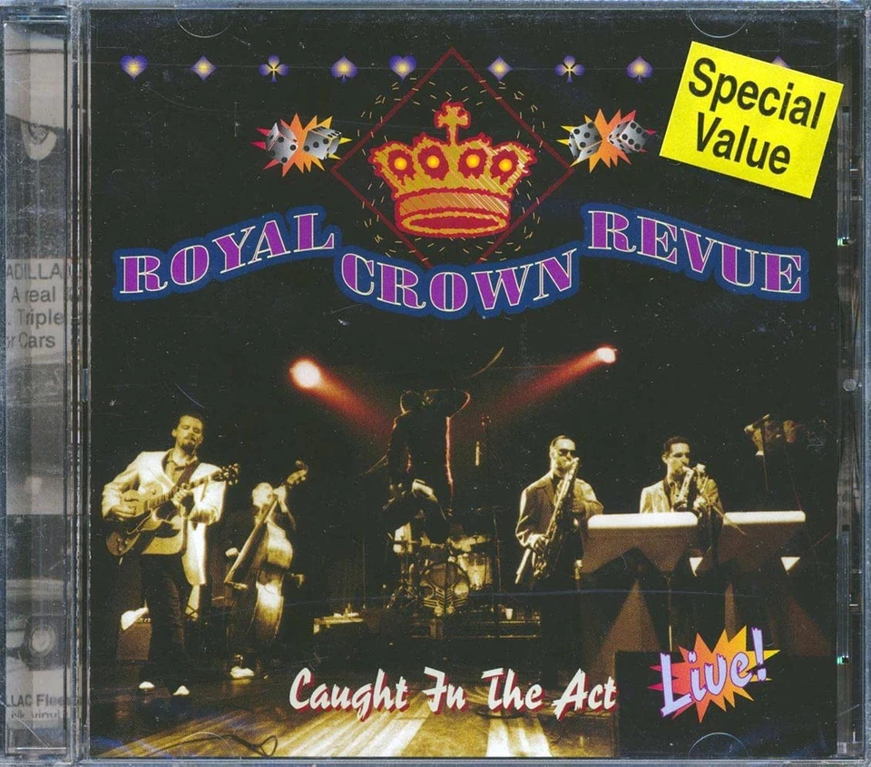 Caught In The Act [CD] Royal Crown Revue [*READ*, VERY GOOD] - Imagem 1 de 1