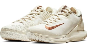 Scarpe da tennis Nike Court Air Zoom Zero HC Phantom oro rosa bianco AA8022 donna 7,5 - Foto 1 di 13