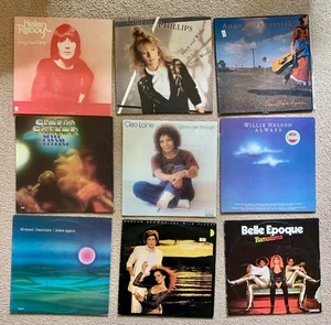 Lot 9 x Vinyl records 1970s - 80s LP Helen Reddy, Gloria Gaynor  & More  VG - Picture 1 of 2