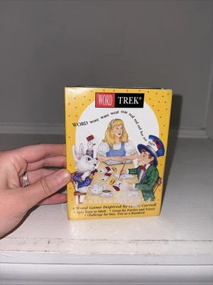 WORD TREK A Challenging Word Game Inspired By Lewis Carroll Vintage 1993 - Image 1 of 4