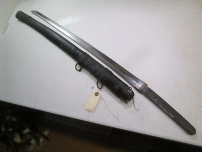 СТАРАЯ ЯПОНСКАЯ КАТАНА САМУРАЙ МЕЧ И НОЖНЫ БОЛЕЕ 300 ЛЕТ ДЛИННОЕ ЛЕЗВИЕ #SF21 - Изображение 1 из 4