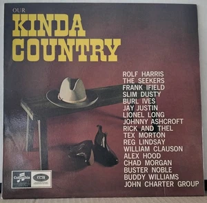 OUR KINDA COUNTRY Columbia SPR-1 AUSTRALIA Country Compilation 60's LP - Picture 1 of 3