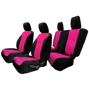 FH Group 2007-2017 Jeep Wrangler JKU Custom Seat Covers (Choose Fit 4DR or 2DR) - Picture 1 of 178