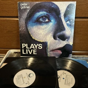 Peter Gabriel Plays Live 2 LP 1983 Geffen Records 2GHS 4012 Vinyl Vg+ - Picture 1 of 5