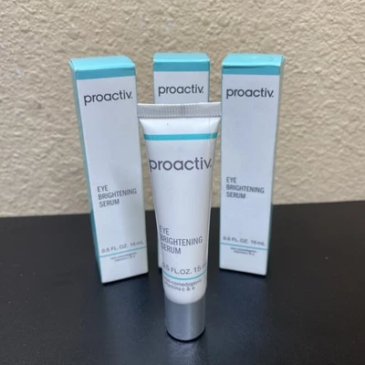 4x Proactiv Eye Brightening Serum 0.5 oz Vitamins C & E Non-Comedogenic New - Image 1 of 3