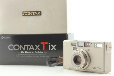 [MINT in Box] Contax Tix Point & Shoot APS Film Camera Carl Zeiss From JAPAN - Image 1 of 4