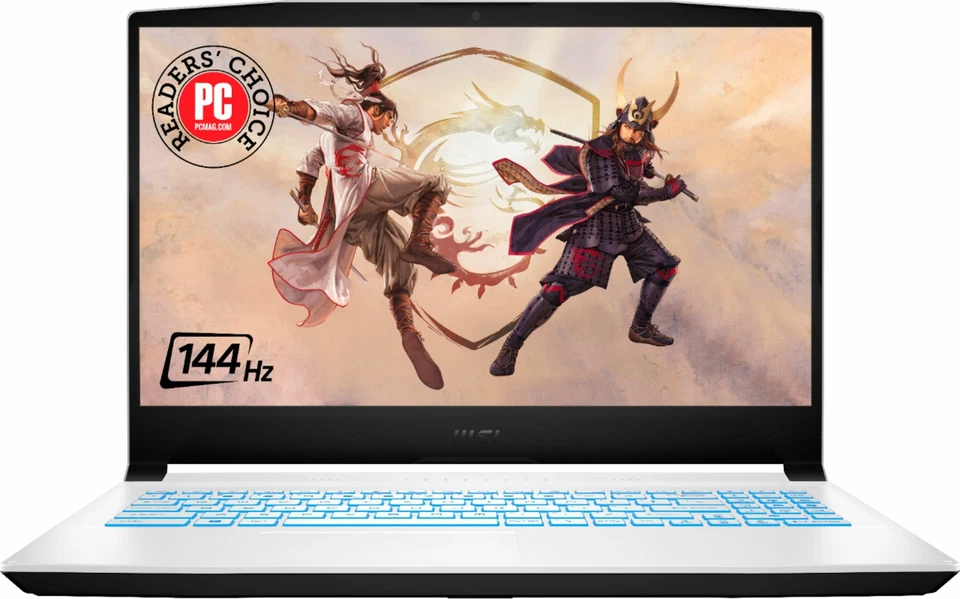 New MSI Sword 15.6'' FHD 144Hz IPS Gaming Laptop i7-11800H 8GB 512GB RTX 3050 Ti - Image 1 of 4