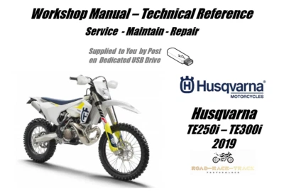 Husqvarna TE300i  TE300 i Service Repair Workshop Manual USB 2019 - Image 1 of 4