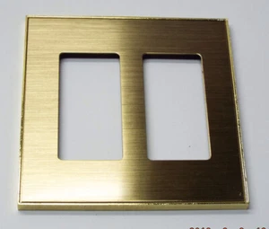 TOUCH PLATE 2 GANG MOUNTING PLATE AND COVER - Picture 1 of 2