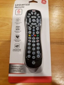 New GE Universal Remote 6 Device Major Brands Programmable 24922 - Picture 1 of 2