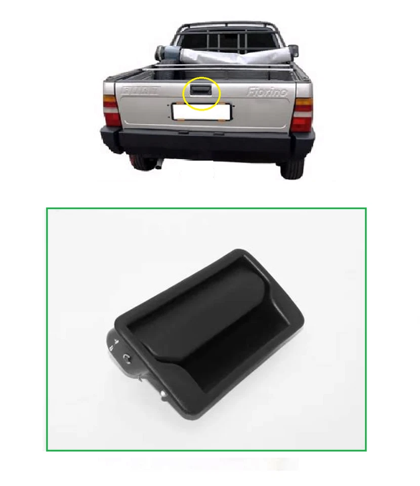 Fiat 7692048 Maniglia Portello posteriore FIORINO Pick-up 1991-2000 - Strada