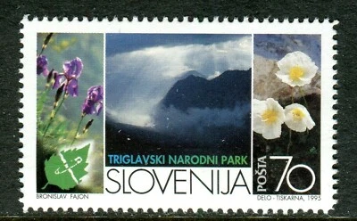 112 - SLOVENIA 1995 - European Nature Conservation Year - Flowers - MNH Set - Image 1 of 2
