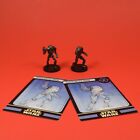 Star Wars Miniatures Universe Super Battle Droid 10/60 Set of 2 w/ card