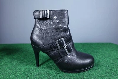 Harley-Davidson Botines Tachonados 4 Pulgadas Moda Tacón Alto D84554 Mujer - Talla 8.5 Foto 1 de 4