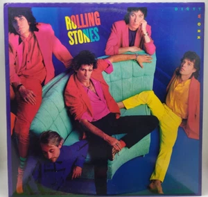 ROLLING STONES-DIRTY WORK-1986 Vinyl Record LP-OC 40250 MASTERDISK Mint Cond - Picture 1 of 15