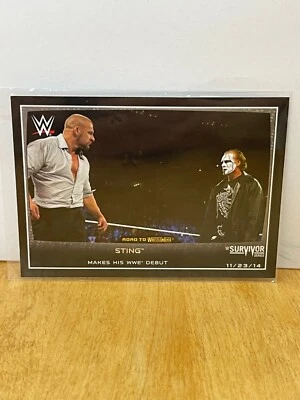 2015 Topps WWE Road to WrestleMania Sting #64 - Image 1 of 2