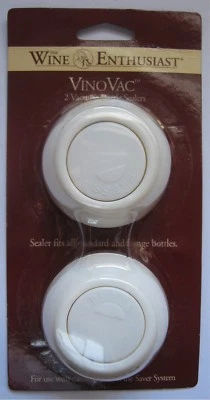 Vino Vac 2 Selladores de Botellas al Vacío Sistema Ahorrador Entusiastas del Vino Nuevo Foto 1 de 4