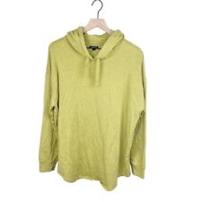 Torrid Relaxed Ultra Soft Fleece Drop Shoulder Hoodie Pea Green Yellow Size 1X