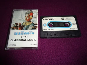 CASSETTE TAPE THAI CLASSICAL MUSIC / PEACOCK TC 2801 THAILAND PRESS - Picture 1 of 1