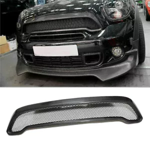 Parachoques de red de salida de aire real de fibra de carbono para automóvil adecuado para Mini Cooper R60 - Imagen 1 de 7