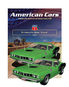 Plymouth Hemi "Cuda" (1971) Diecast 1:43 American Cars New sealed ES