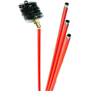 Satz Schornsteinfeger Ofenrohr Pelletofen MT 8,40 Mit Swab Stahl D.80MM - Bild 1 von 3